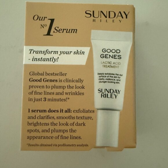 Sunday Riley Good Genes Lactic Acid Treatment 5ml Exfoliating Serum For All Skin - Picture 3 of 5